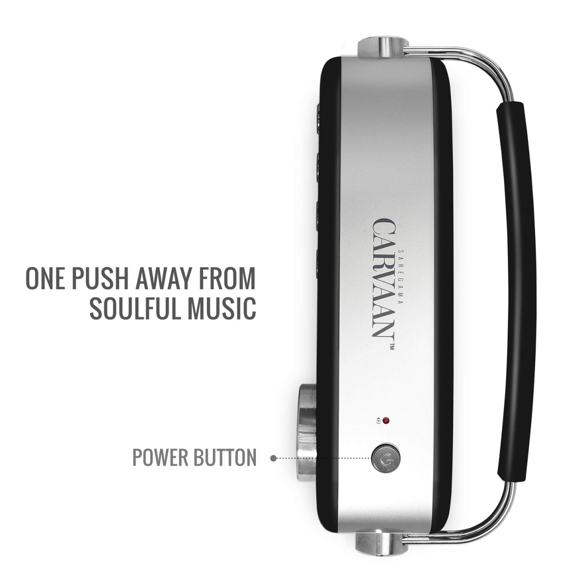 Saregama Carvaan 2.0 Hindi Portable Music Player Classic Black