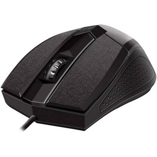 QUANTUM wired mouse qhm 224d Wired Optical Mouse (USB 2.0, Black)