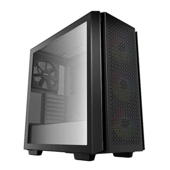 Deepcool CG560 Mini Tower Cabinet with USB 2.0 and USB 3.0 Ports Compatible with Computer (Black)