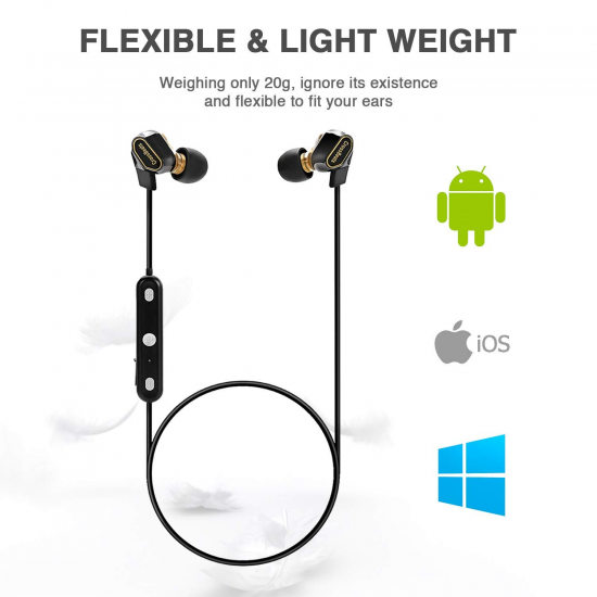 Crossbeats Fusion Bluetooth Headset Black