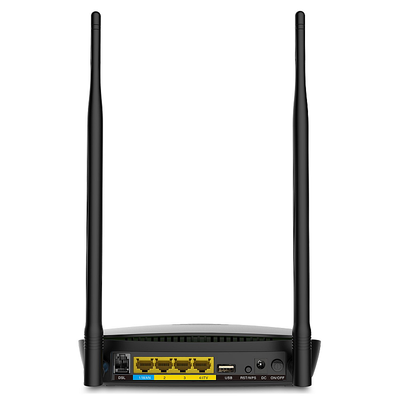 TENDA TE DH301 Wireless N300 High Power ADSL2 Modem Router