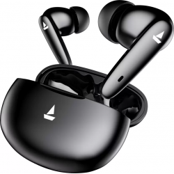 boAt Airdopes 161 Pro with 50 HRS Playback, ASAP Charge & Multi Point Connectivity Bluetooth Headset  (Sleek Black, True Wireless)