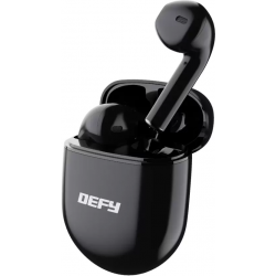 DEFY GravityU with 35 Hours Playback and Beast Mode Bluetooth Headset  (Stellar Black, In the Ear)