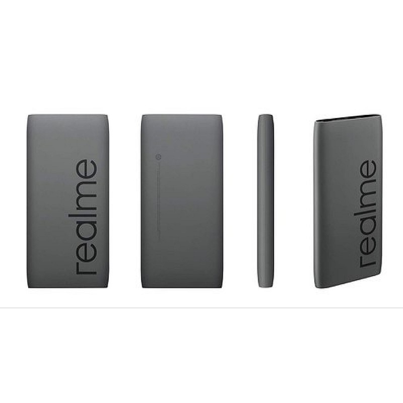 Realme RMA137 10000mAH Power Bank (Grey) 