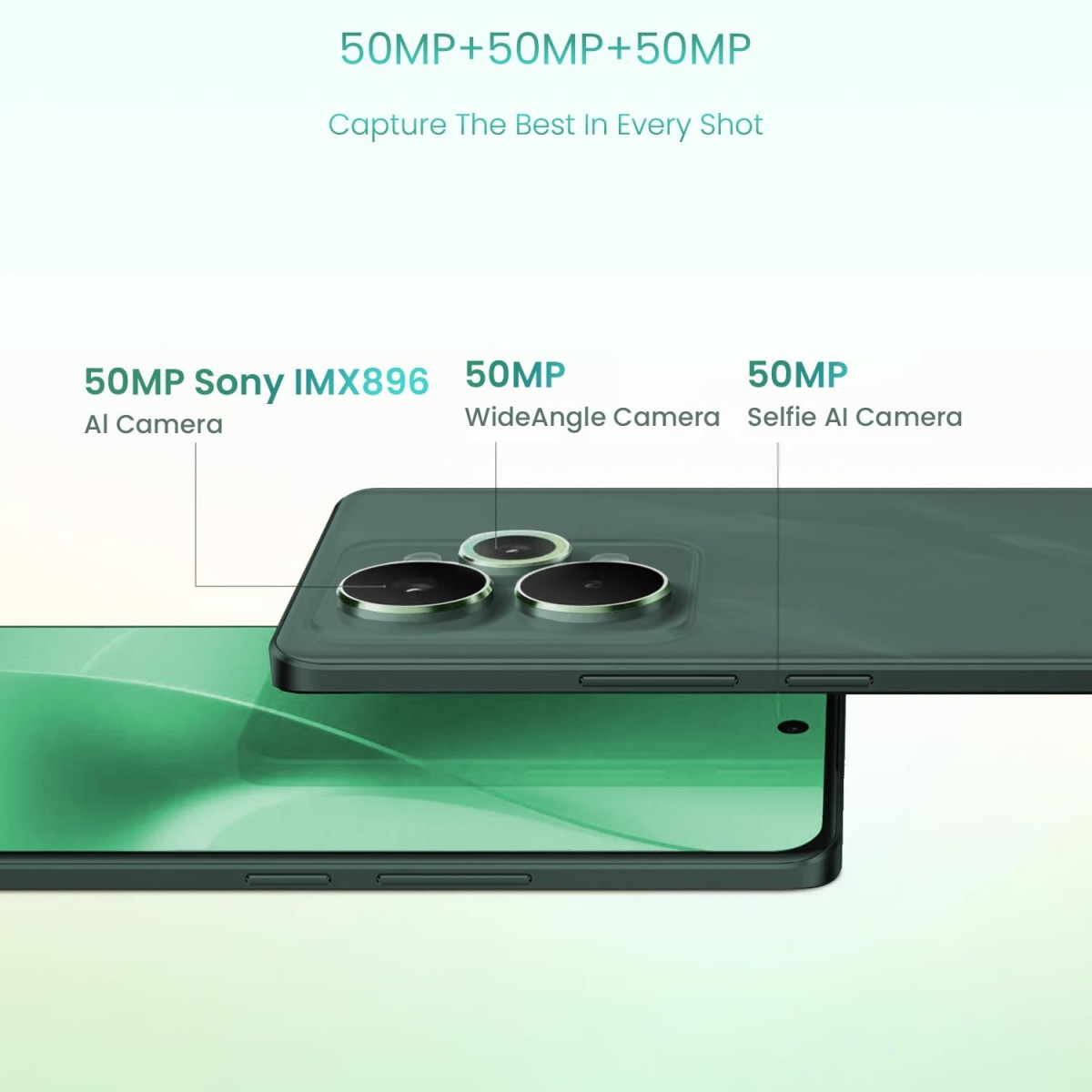 realme 15 Pro 5G Smartphone 8+256GB Silver,4K 60FPS,144Hz HyperGlow 4D Curve Display,7000mAh Battery,80W SuperVOOC, Camera Triple 50MP, Snapdragon 7 Gen 4, IP69