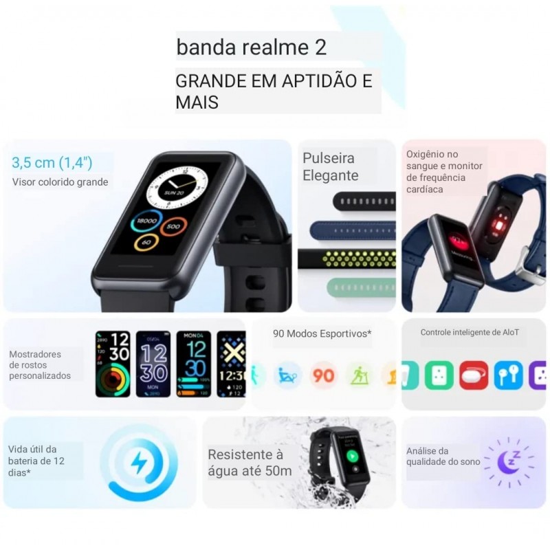 realme Band 2 Space Grey realme Band 2 Space Grey