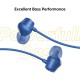 Realme Buds 2 Neo Wired in Ear Earphones with Mic Blue