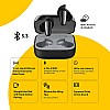 realme Buds Air 3S Bluetooth Truly Wireless in Ear Earbuds 11mm Triple Titanium Driver with Mic AI ENC for Calls Dual Device Pairing (Bass Black)