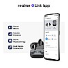 realme Buds Air 3S Bluetooth Truly Wireless in Ear Earbuds 11mm Triple Titanium Driver with Mic AI ENC for Calls Dual Device Pairing (Bass Black)