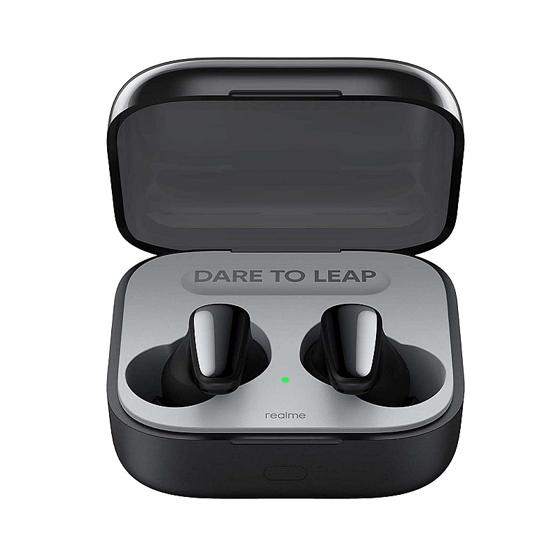 realme Buds Air 3S Bluetooth Truly Wireless in Ear Earbuds 11mm Triple Titanium Driver with Mic AI ENC for Calls Dual Device Pairing (Bass Black)