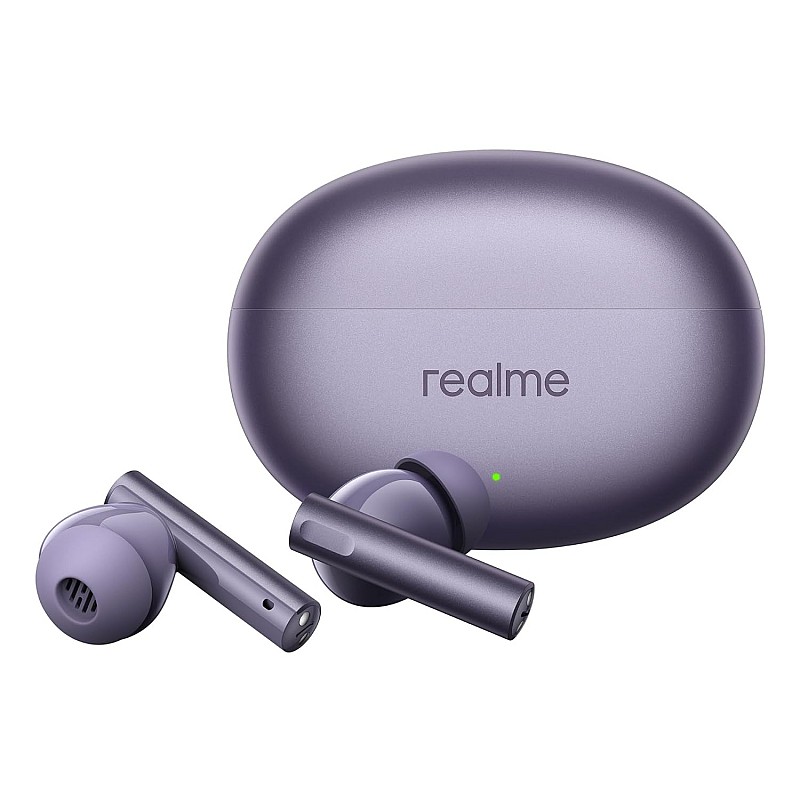 realme Buds Air 6 TWS in Ear Earbuds with 12.4 Mm Deep Bass Driver, 40 Hours Play Time, Fast Charge,50 Db ANC,Lhdc 5.0, 55 Ms Low Latency, Ip55 Dust & Water Resistant, Bluetooth V5.3 (Forrest Green)