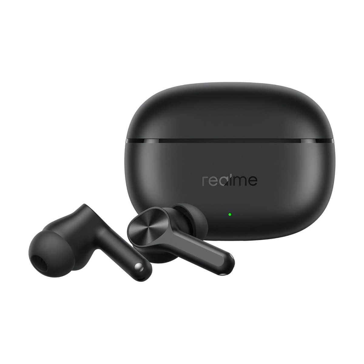 realme Buds T200x True Wireless Earbuds with 12.4mm Dynamic Bass Drivers, 25 dB ANC, Quad Mic, 45ms Latency, Upto 48 Hrs Playback, Fast Charge, IP55 Rated, BT 5.4 (Pure Black) realme Buds T200x True Wireless Earbuds with 12.4mm Dynamic Bass Drivers, 25 dB ANC, Quad Mic, 45ms Latency, Upto 48 Hrs Playback, Fast Charge, IP55 Rated, BT 5.4 (Pure Black)