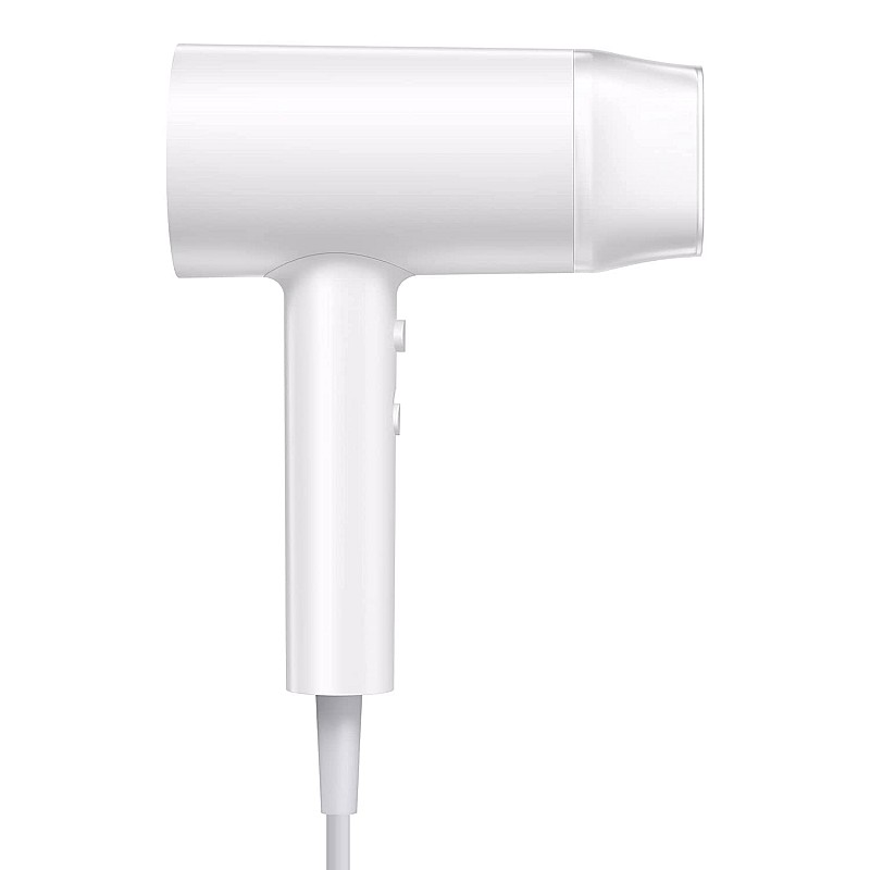 Realme hair dryer 1400watts with ionic technology dual temperature speed settings white