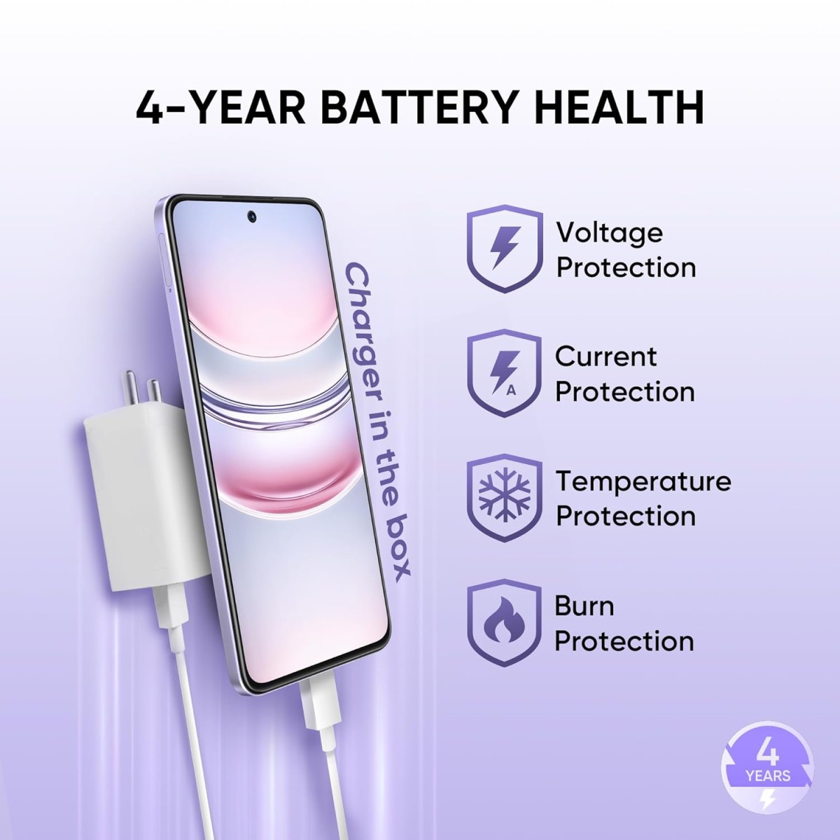 Realme Narzo 80 Lite 5g (crystal Purple, 6gb+128gb)