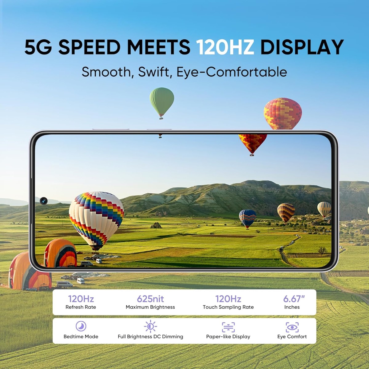 Realme Narzo 80 Lite 5g (crystal Purple, 6gb+128gb)