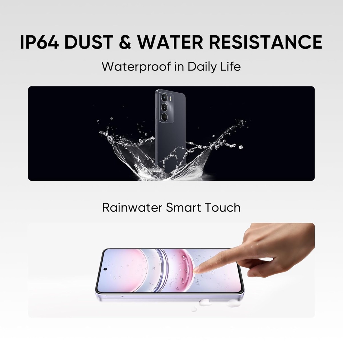 Realme NARZO 80 Lite 5G (Onyx Black, 6GB+128GB)