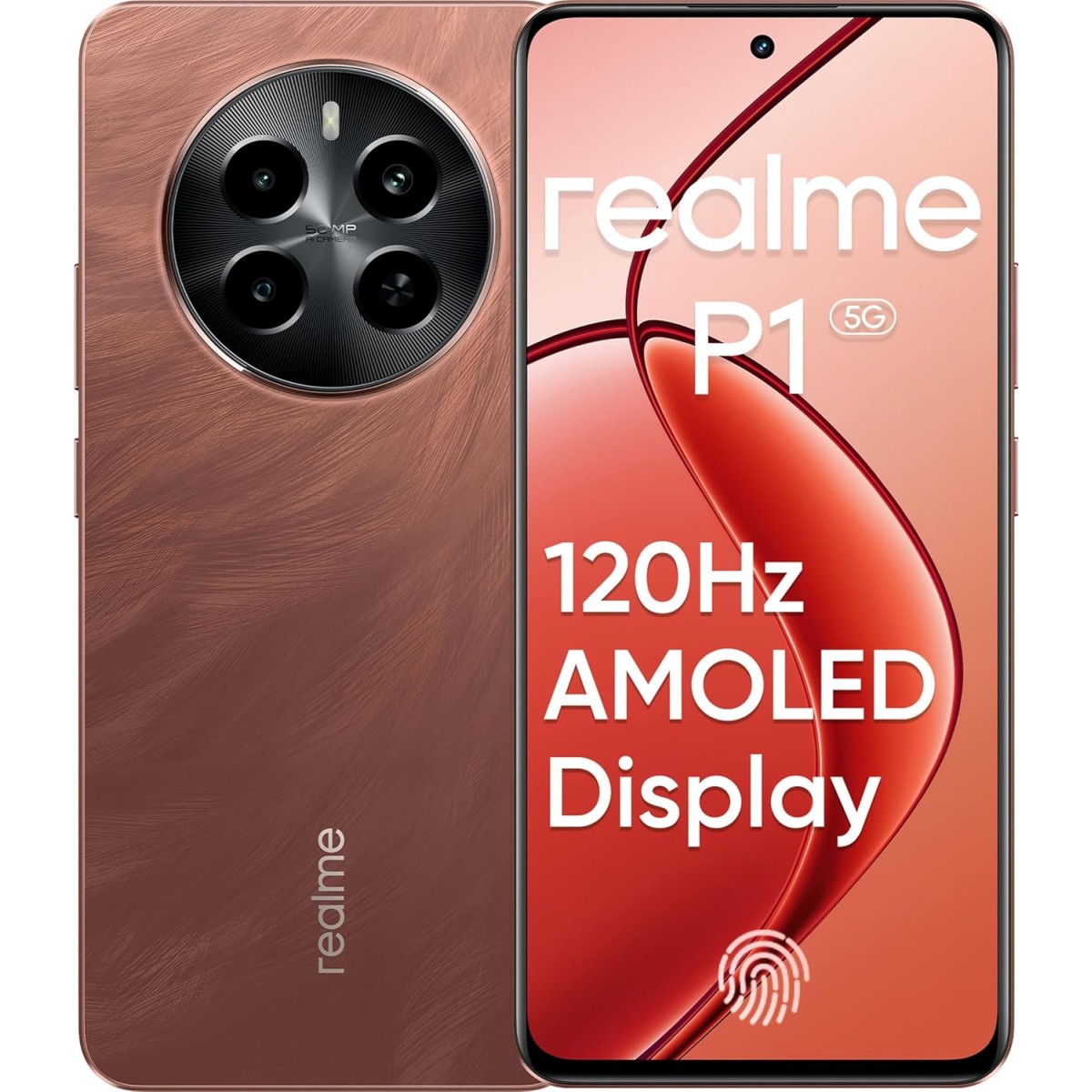 realme P1 5G (Phonix Red, 6GB RAM, 128GB Storage {open box}