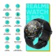 realme Smart Watch S Pro with 3.53 cm 1.39 AMOLED Touchscreen 14 Days Battery Life SpO2 Heart Rate Monitoring, 5ATM Water Resistance