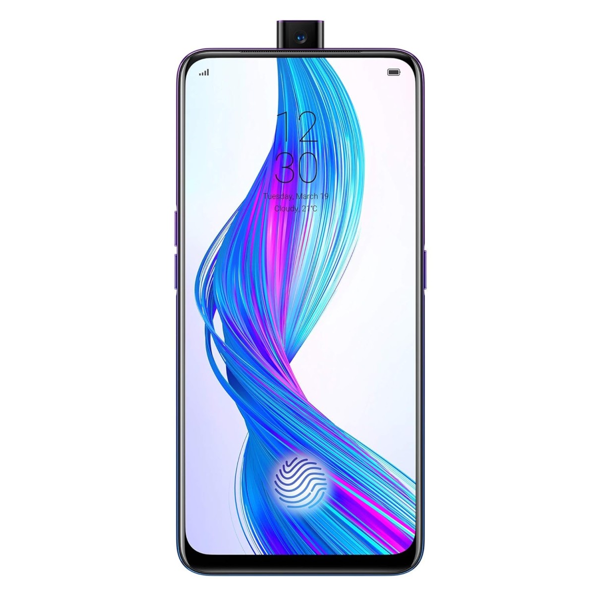 realme X (Space Blue, 4GB RAM, 128GB Storage) (refurbished)