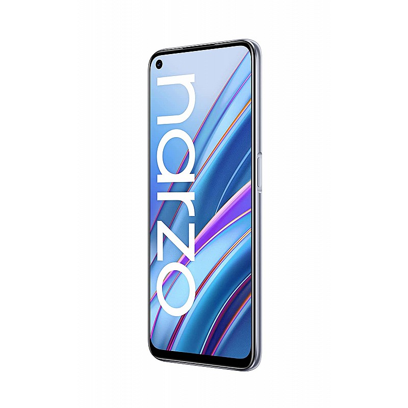 Realme narzo 30 Racing Silver, 6GB RAM 128GB Storage Refurbished