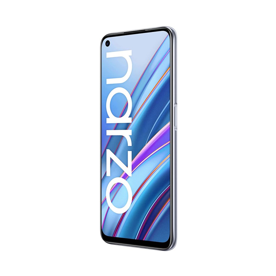 realme narzo 30 (Racing Sliver, 4GB RAM, 64GB Storage) refurbished