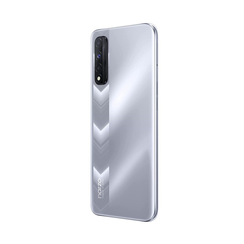 Realme narzo 30 Racing Silver, 6GB RAM 128GB Storage refurbished