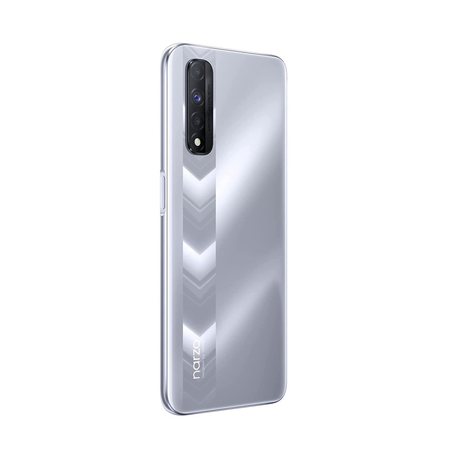 Realme narzo 30 Racing Silver, 6GB RAM 128GB Storage refurbished
