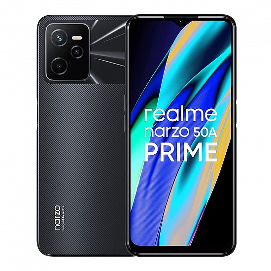 realme narzo 50A Prime (Flash Black, 4GB RAM+128GB Storage) FHD+ Display|50MP AI Triple Camera