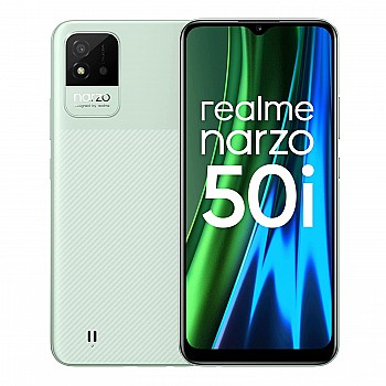 realme narzo 50i (Mint Green, 4GB RAM+64GB Storage) Octa Core Processor 