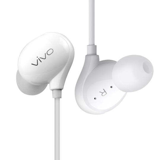 vivo high bass XE710 Earphone Wired Headset White vivo high bass XE710 Earphone Wired Headset White