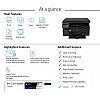 HP Laserjet Pro M1136 Printer, Print, Copy, Scan, Compact Design, Reliable, and Fast Printing 