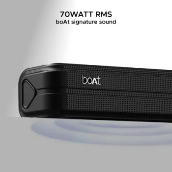 boAt Aavante Bar Opera with Entertainment EQ Modes 70 W Bluetooth Soundbar (Premium Black, 2.0 Channel) boAt Aavante Bar Opera with Entertainment EQ Modes 70 W Bluetooth Soundbar (Premium Black, 2.0 Channel)