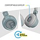 Zebronics Zeb-Bang Foldable Wireless BT Headphone Comes with 40mm Drivers, AUX Connectivity