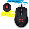 Zebronics Zeb Feather - Premium USB Gaming Mouse with 6 Buttons, Upto 3200 DPI and Anti Slip Mouse Pad-