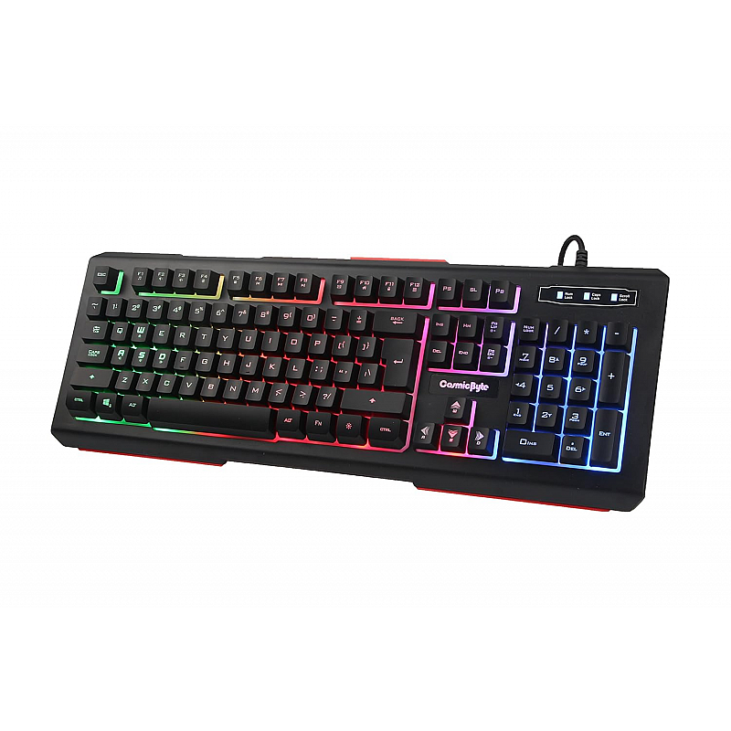 Cosmic Byte CB-GK-08 Corona Wired Gaming Keyboard with Rainbow LED