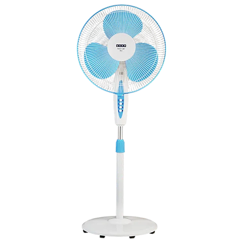 USHA Mist Air Flo 400mm Pedestal Fan (Light Blue), Standard, (13102MAF4022) Pack of 1