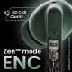 Boult W20 with Zen ENC Mic, 35H Battery Life, Low Latency (Pine Green, True Wireless)