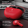 Boult W40 with Quad Mic ENC, 48H Battery Life, Low Latency Gaming (Berry Red, True Wireless)