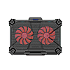 Cosmic Byte Comet 2 Fan Cooling Pad (Red)