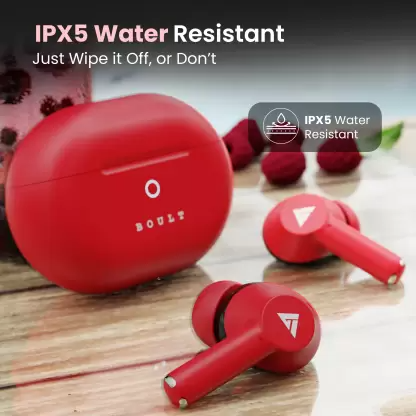 Boult W40 with Quad Mic ENC, 48H Battery Life, Low Latency Gaming (Berry Red, True Wireless) Boult W40 with Quad Mic ENC, 48H Battery Life, Low Latency Gaming (Berry Red, True Wireless)