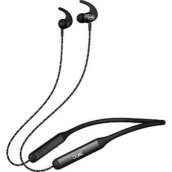 boAt Rockerz 333 Upto 30 Hours Battery Bluetooth Headset (Active Black, In the Ear)