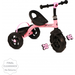  Miss & Chief by  Comet Stylish Tricycle for Kids with Rear Basket TTC - OPP3 Tricycle   (Pink)