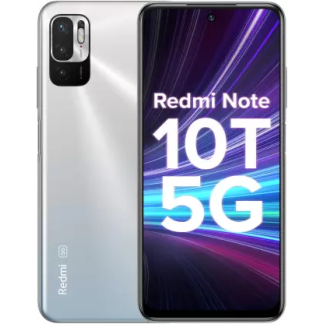 REDMI Note 10T 5G (Chromium White, 64 GB)  (4 GB RAM) Refurbished