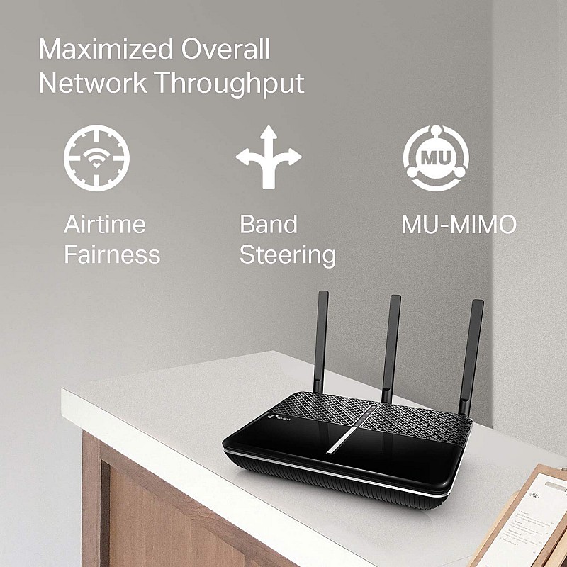 TP-Link 2600 Mbps Archer A10 Smart WiFi, MU-MIMO, Gigabit, Beamforming, VPN Server