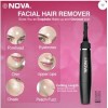 NOVA NLS 534 Sensi-Trim Touch Fully Waterproof Trimmer 120 min Runtime 4 Length Settings (Black)