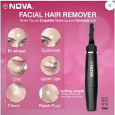 NOVA NLS 534 Sensi-Trim Touch Fully Waterproof Trimmer 120 min Runtime 4 Length Settings (Black)