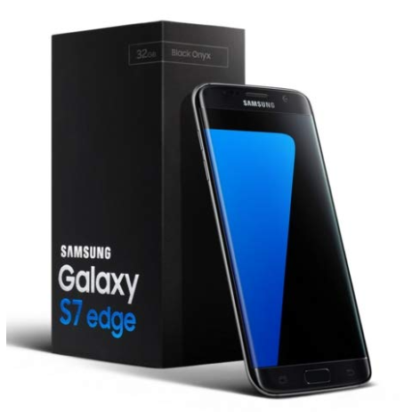 Samsung Galaxy S7 Edge (Black Onyx, 32 GB, 4 GB RAM)  Refurbished-