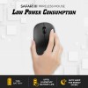 Lapcare Safari Wireless Mouse 3 Button 1600dpi - Blk