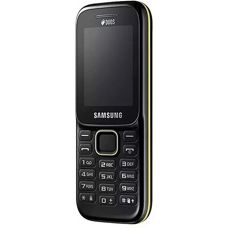 Samsung Guru Music 2 (SM-B310E, Black) Renewed