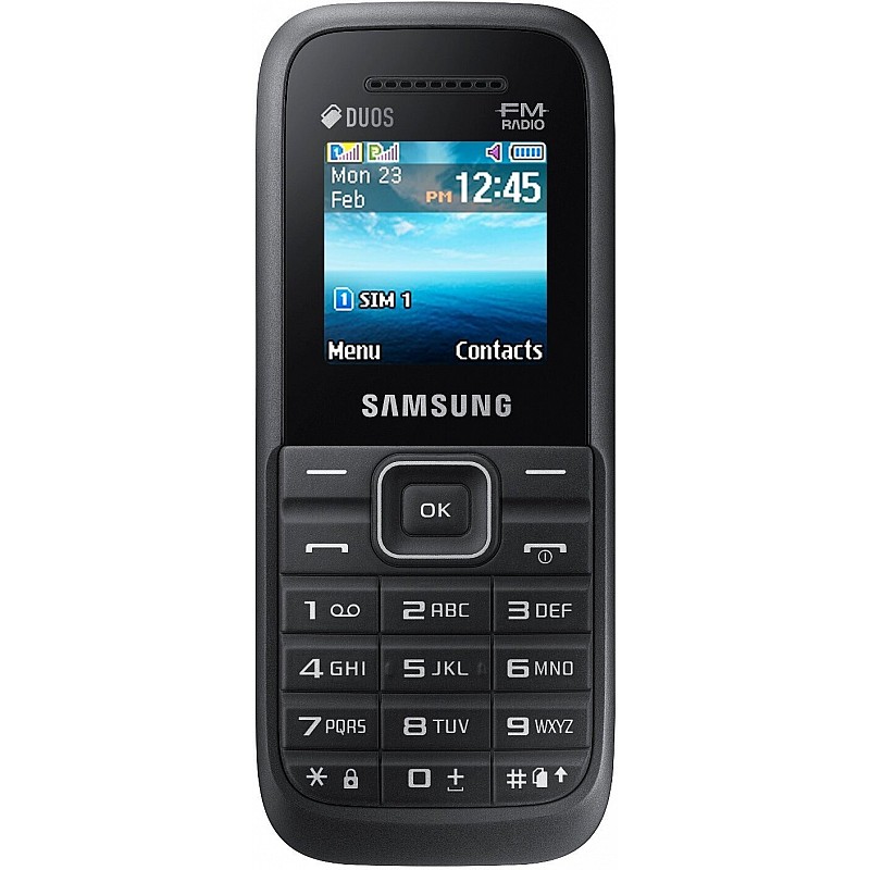 Samsung Guru FM Plus SM-B110E/D (Black)-